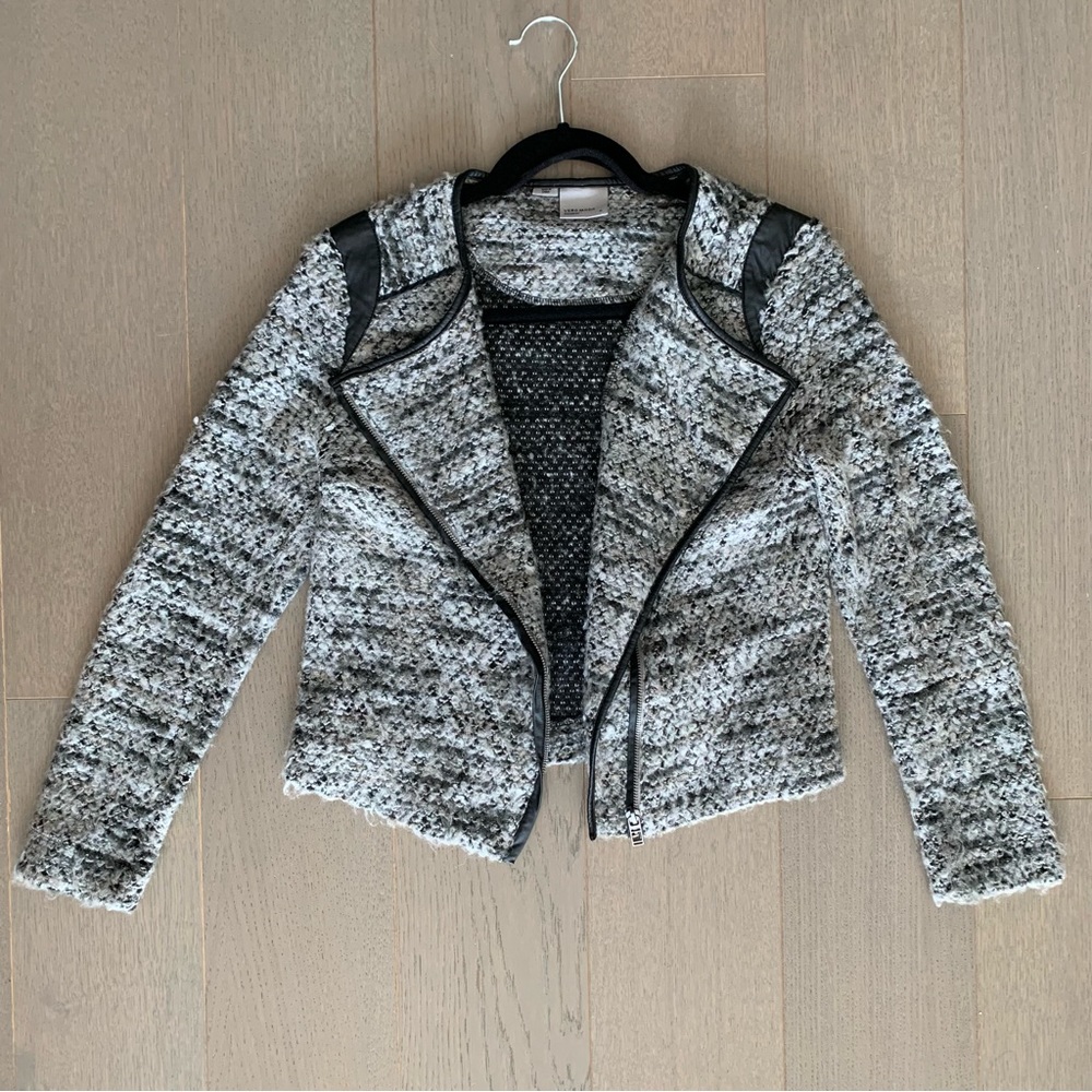 Vero Moda Grey Moto Jacket